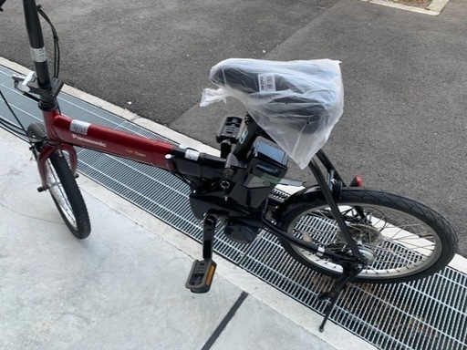 地域限定 パナソニック オフタイム 新基準 折り畳み 小径車 外装7段