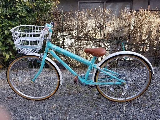 子供用自転車　26インチ　女子用　児童用ヘルメット56～58　女子用