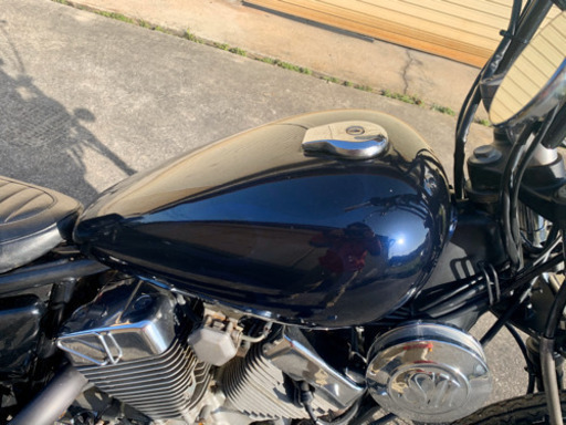 ビラーゴ250 タイヤバリ山 フルカスタム アメリカン マグナ