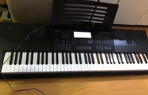 電子ピアノ　CASIO WK-6600 脚なし