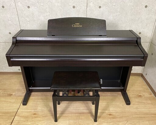 2*37 電子ピアノ クラビノーバ Clavinova ヤマハ YAMAHA CLP-820 1999年製 ブラウン
