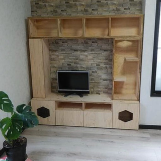 オーダー出来る合板で製作する収納