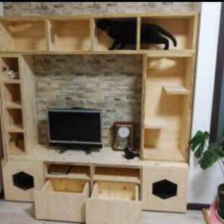 オーダー出来る合板で製作する収納