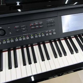 札幌市/清田区 YAMAHA/ヤマハ 電子ピアノ Clavinova/クラビノーバ CVP-605PE 象牙調仕上げ 黒鏡面艶出し 14年製 イス付 動作品
