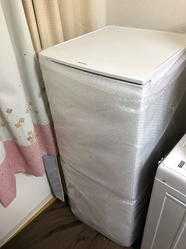 取引中【美品】SHARP 冷凍冷蔵庫 SJ-D14B（取扱説明書付）