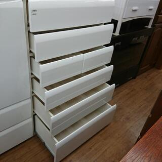 ニトリ　6段チェスト　ホワイト ニトリ6段 チェスト ホワイト
