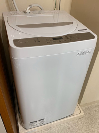2018年製 SHARP 洗濯機 5.5ℓ ( 取り引き決まりました )