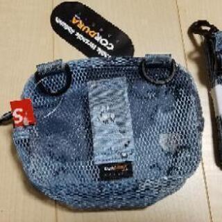 シュプリーム2020スモールショルダーバッグブルーカモ柄