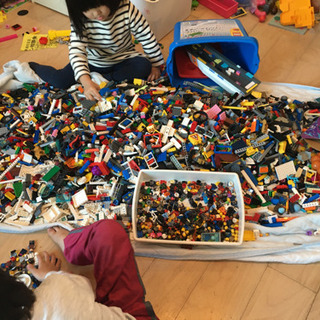 LEGOの仕分け、組み立て - 横浜市