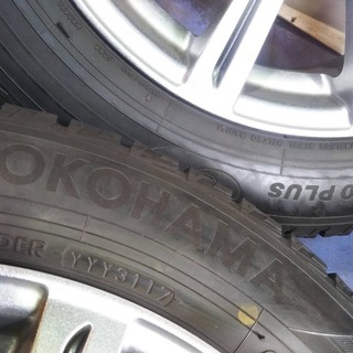 冬17インチ 2017年【美品4本】215/60Ｒ17【富山市】ＣＨ-Ｒ エスティマ ＭＰＶ エクストレイル エルグランド +48 中古 17インチ ヨコハマ IG50+