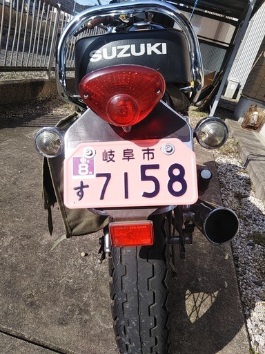 SUZUKI GN125H 自賠責2年8月 GN125H極上車！書類あり！☆自賠責2年