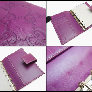 GUCCI グッチ グッチシマ レザー 手帳カバー 115240 アジェンダ