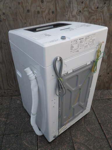 ■配達します。■ハイセンス Hisense 全自動洗濯機 4.5kg　HW-E4502 2018年製