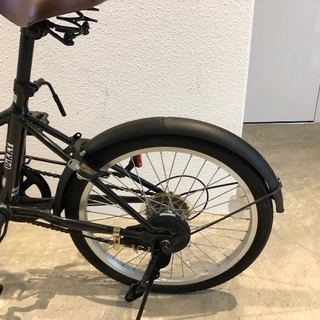 Pikky 20吋折り畳み自転車 シングル/ブラック