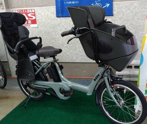 ★選べるプレゼントキャンペーン実施中！！★ブリヂストン子供乗せ電動自転車 ビッケポーラーe　ソフトカーキ　BP0C40