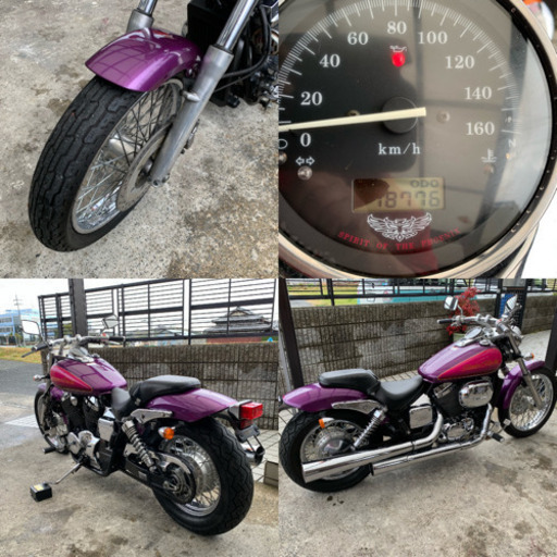ホンダ‼️シャドウスラッシャー400‼️美車希少パープル