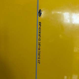 サーフボード　中古品　6”4