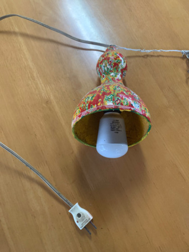 手作りひょうたんの電球