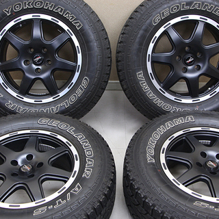 TIRADO CROSS 16×7J +38 ヨコハマ GEOLANDAR A/T・S 245/70R16 タイヤ ホイール 4本セット(A320twxYGG)
