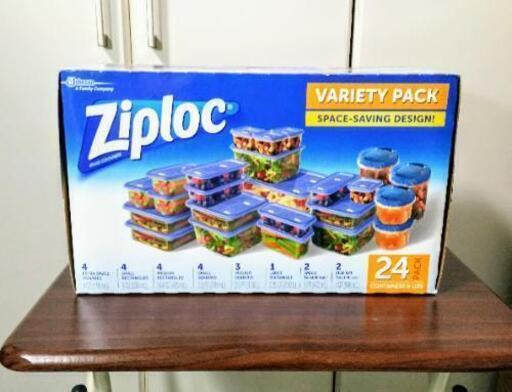 【新品・未開封】新生活ジップロックコンテナー24個セット