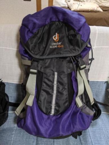 ドイターdeuterバックパックリュックサック登山アウトドア はな 戸塚安行の靴 バッグの中古あげます 譲ります ジモティーで不用品の処分