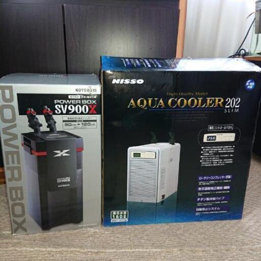 90 水槽 セット 水槽台 水槽クーラー ゼンスイ ZC-200α エーハイム2217