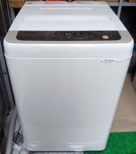 洗濯機 Panasonic NA-F60B11 2017年製