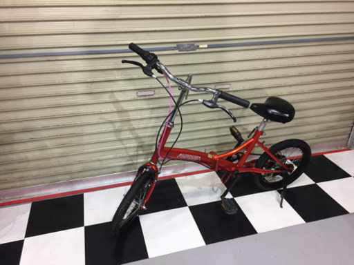 折りたたみ自転車　6段ギア　AMOUR