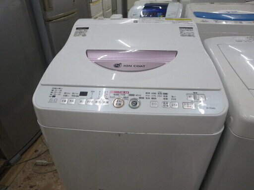 シャープ　ES-TG60L-P 乾燥洗濯機6キロ　2014年製