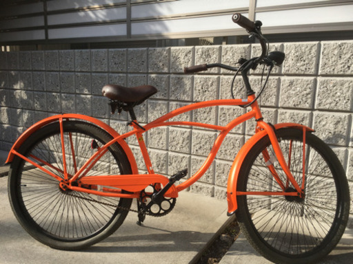 ビーチクルーザー　自転車本体　26インチ