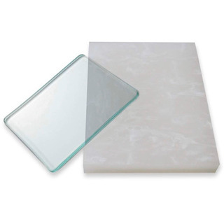 【新品】レザークラフト　ガラス板＆プラスチック板セット