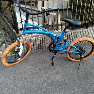 20インチ自転車 折りたたみ ビーチクルーザー