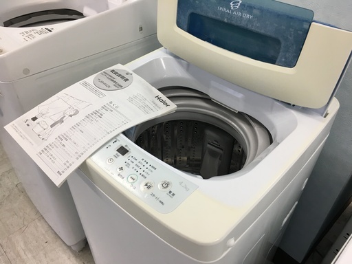 ハイアール4.2K洗濯機　2016年製！！！　分解クリーニング済み！！！