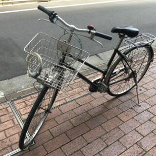 黒　中古自転車27インチ