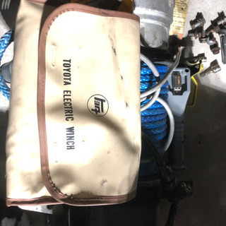 ランクル　ウインチ　トヨタ純正