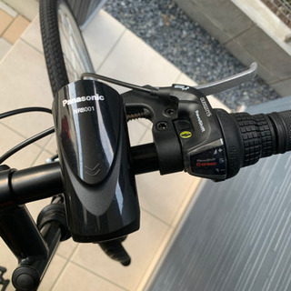 美品 自転車 27インチ ギア、ライト、ワイヤーロック付き