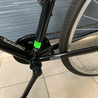 美品 自転車 27インチ ギア、ライト、ワイヤーロック付き