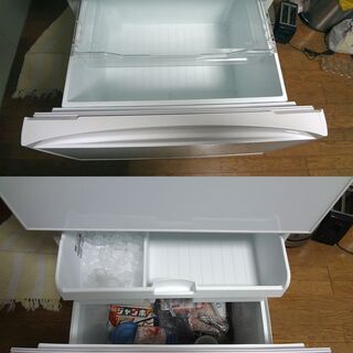 中古】東芝冷蔵庫 3ドア (363L) GR-K36SVX 白