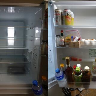 中古】東芝冷蔵庫 3ドア (363L) GR-K36SVX 白