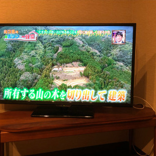 ※交渉中　42型液晶テレビ　※リモコン故障