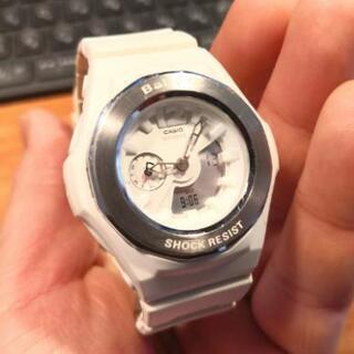 baby-g G-SHOCK ベビージーショック 白 本体のみ 