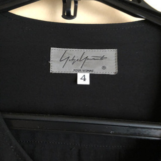 yohji yamamoto porn homme ドレープシャツ 17ss
