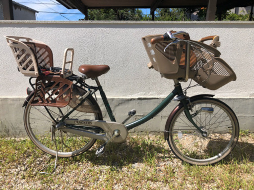 子供乗せ自転車　3人乗り マルイシ frackers ママチャリ