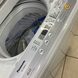 交渉中)パナソニック NA-F60B12 6.0kg 2019年製 洗濯機