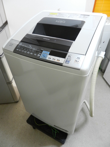 日立 ビートウォッシュ 電気洗濯乾燥機 BW-D8SV 2014年製