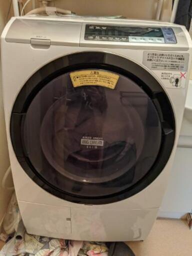 値引き交渉可能!状態良し！2018年ドラム式洗濯乾燥機 Hitachi BD-SV110BL-S
