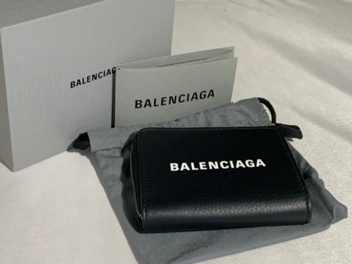 新品未使用 BALENCIAGA (バレンシアガ) コインケース 小銭入れ キーリング付き