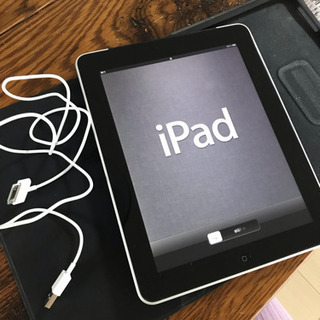 超美品！iPad 第一世代 wi-fi +３G  ブラック 64...