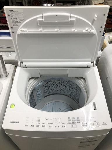 【リサイクルショップどりーむ荒田店】1129　洗濯機　TOSHIBA　東芝　AW-7D6　7.0Kg　2017年製【3ヶ月保証】