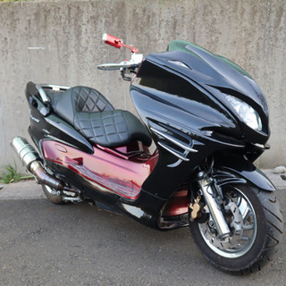 マジェスティ 250 c　メッキホイール YAMAHA 【特】マジェスティ 250C SG03J アルミ ホイール タイヤ